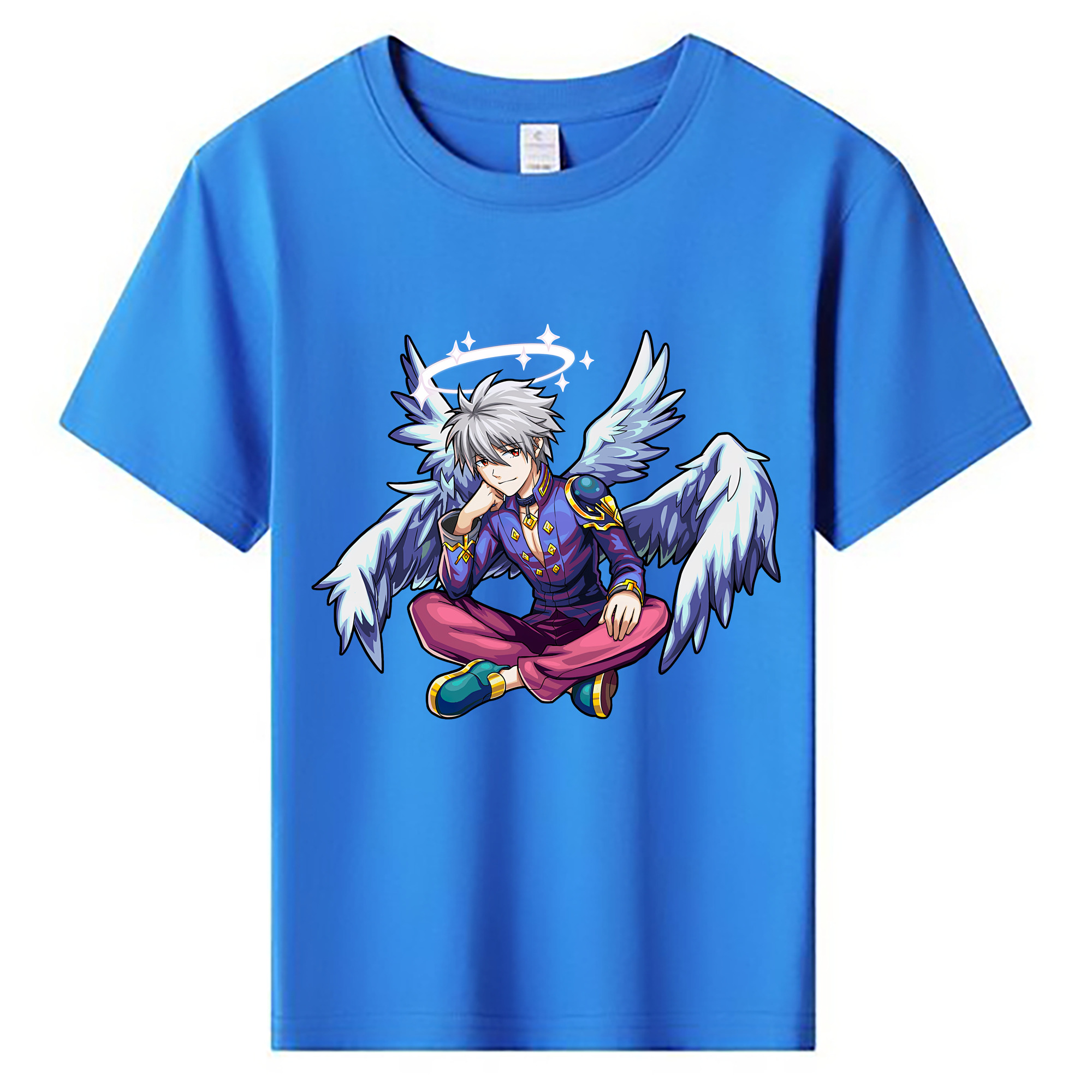 （画像用） EVA 新世紀エヴァンゲリオン 綿100％キッズTシャツ（フロントプリント）